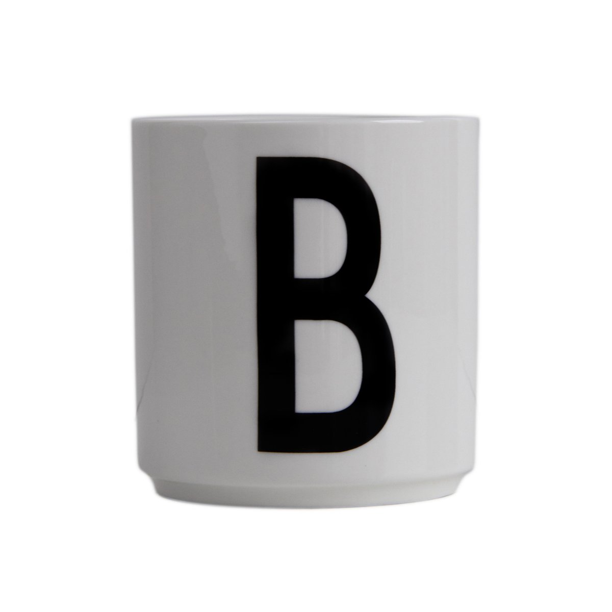 Design Letters cup B | Scandinavian Design | Coffee cups | Black