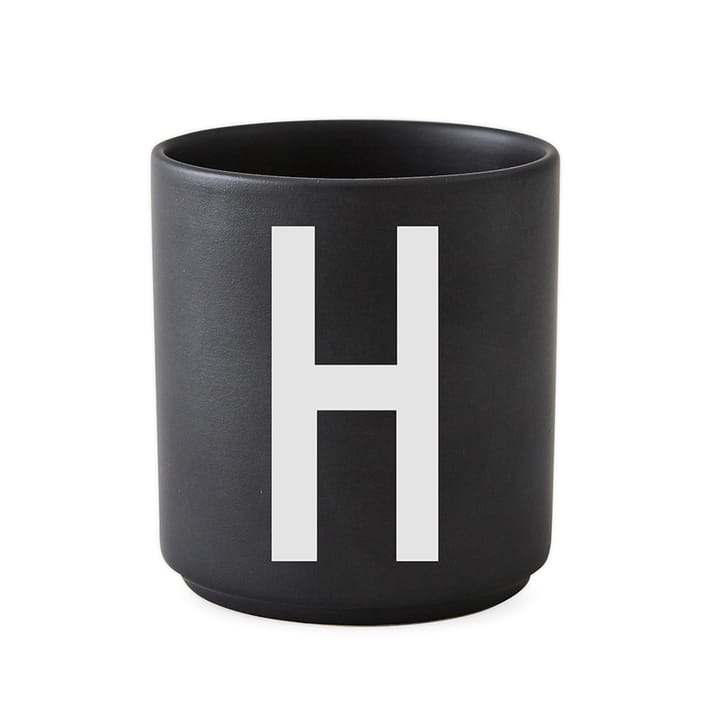 Design Letters cup black - H - Design Letters