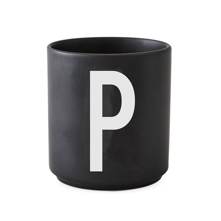 Design Letters cup black - P - Design Letters