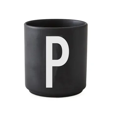 Design Letters cup black - P - Design Letters