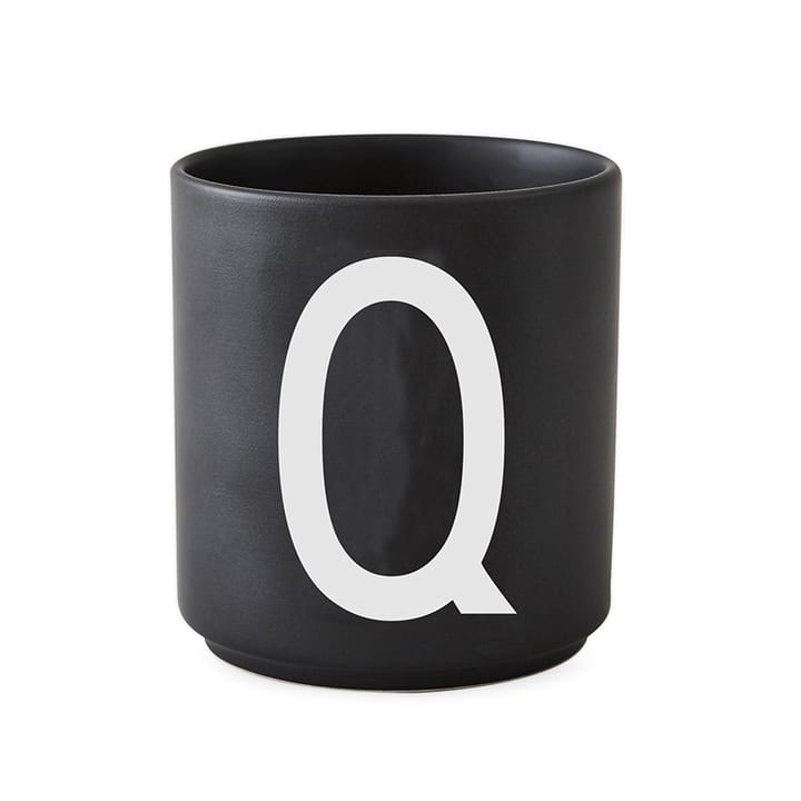 Design Letters cup black - Q - Design Letters