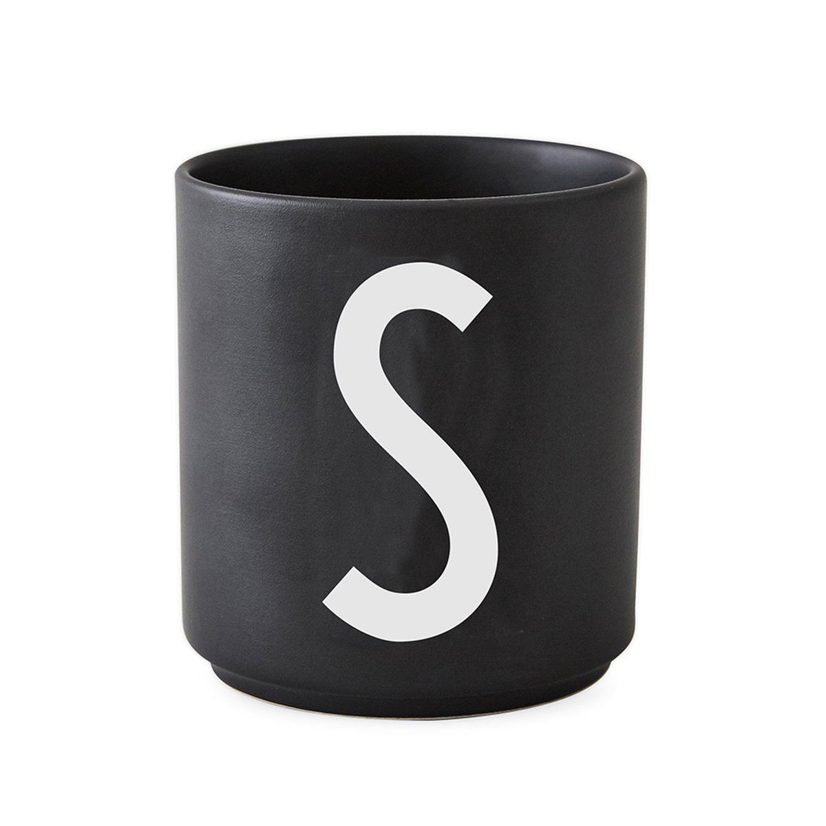 Design Letters cup black S | Scandinavian Design | Coffee cups | Black
