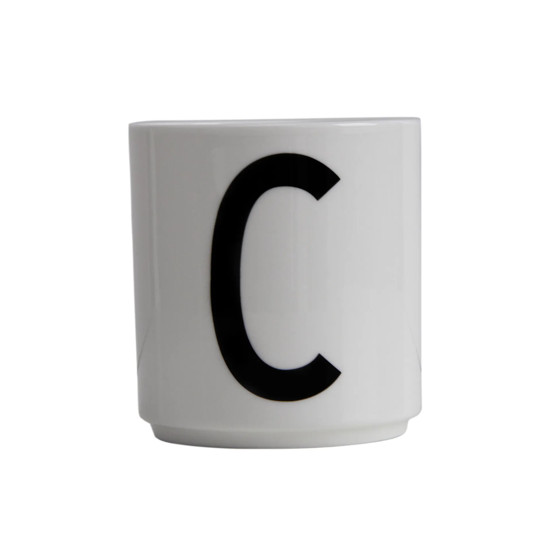Design Letters cup, C Design Letters