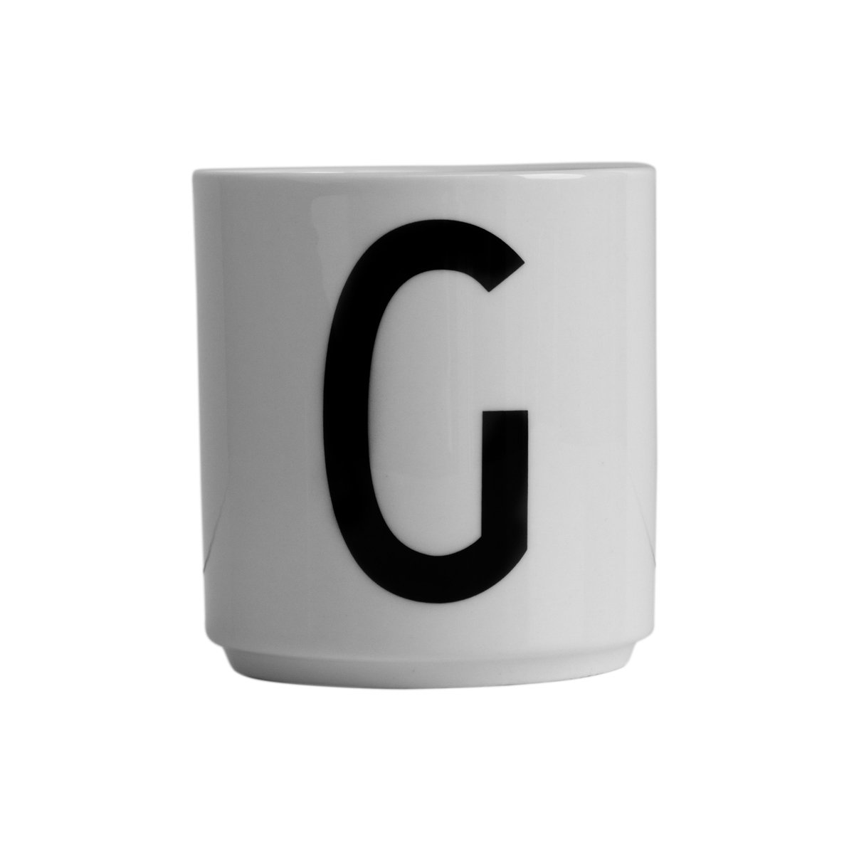 Design Letters cup G | Scandinavian Design | Coffee cups | White