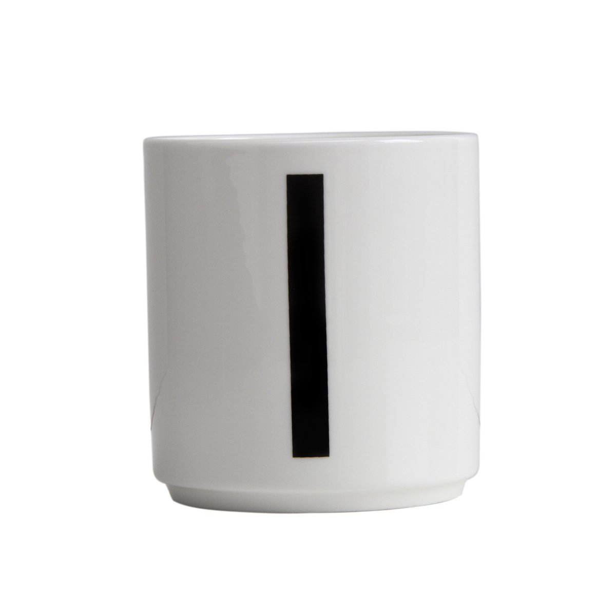 Design Letters cup I | Scandinavian Design | Coffee cups | Black