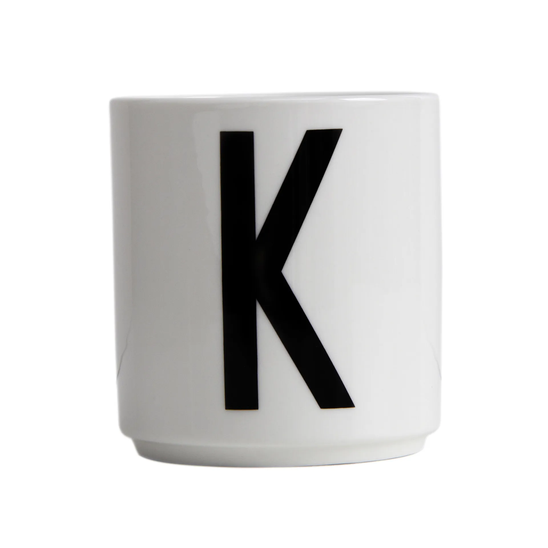 Design Letters cup, K Design Letters