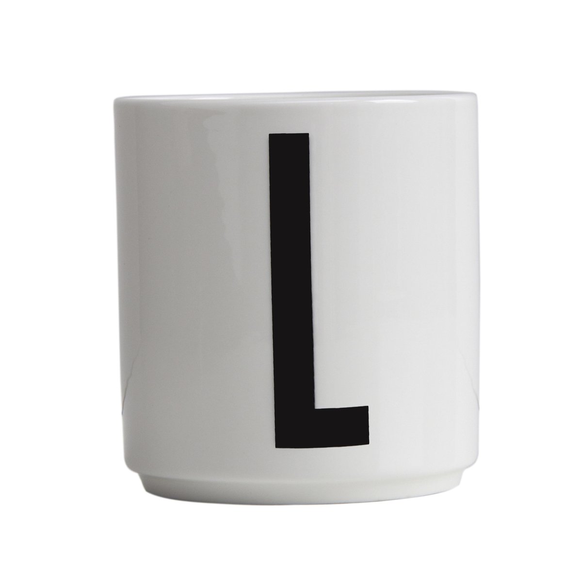 Design Letters cup L | Scandinavian Design | Coffee cups | Black
