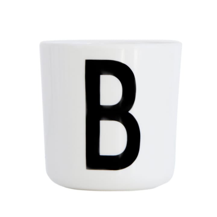 Design Letters cup melamine - B - Design Letters