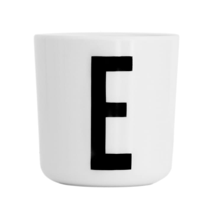 Design Letters cup melamine - E - Design Letters