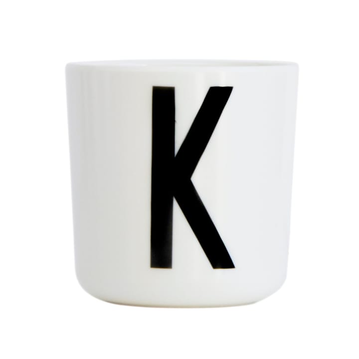 Design Letters cup melamine - K - Design Letters