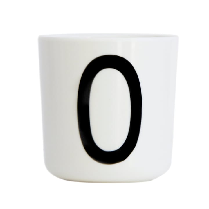 Design Letters cup melamine - O - Design Letters