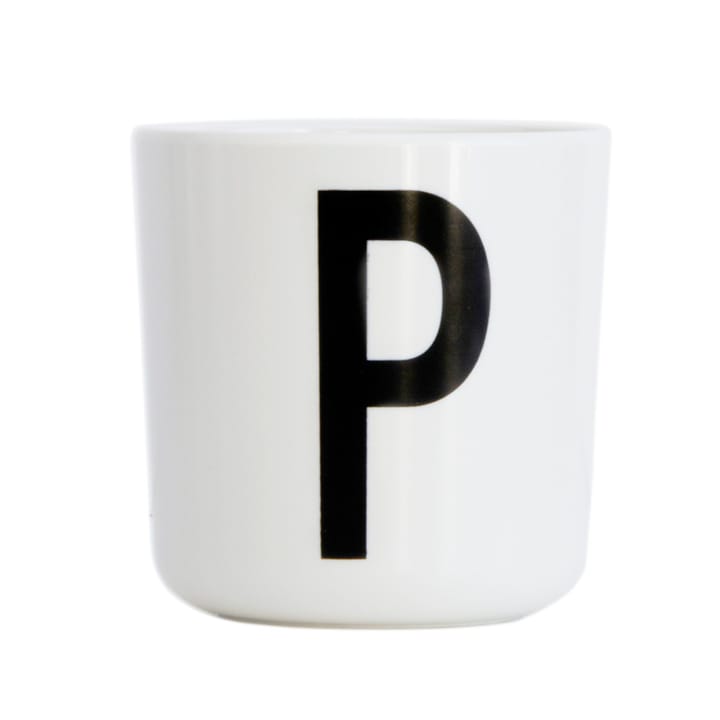 Design Letters cup melamine - P - Design Letters