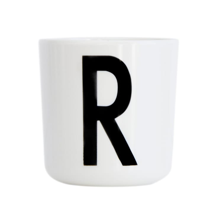 Design Letters cup melamine - R - Design Letters
