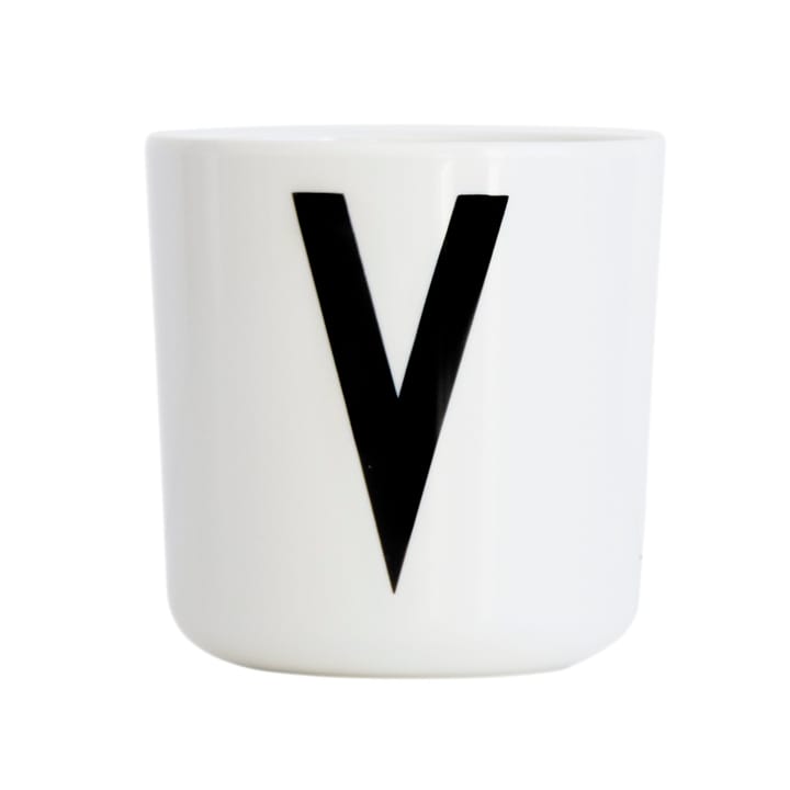 Design Letters cup melamine - V - Design Letters
