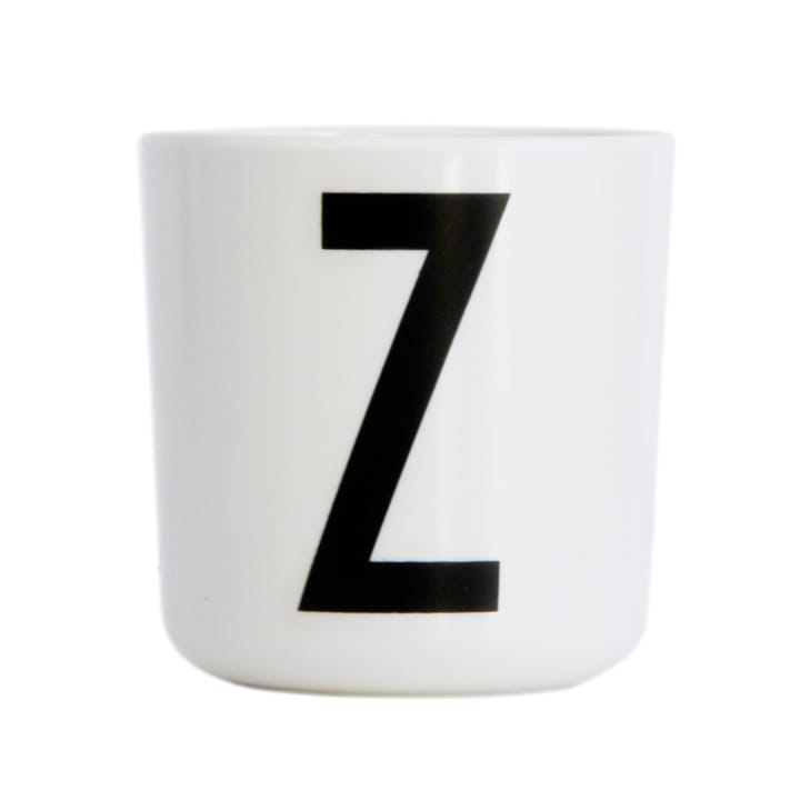 Design Letters cup melamine - Z - Design Letters