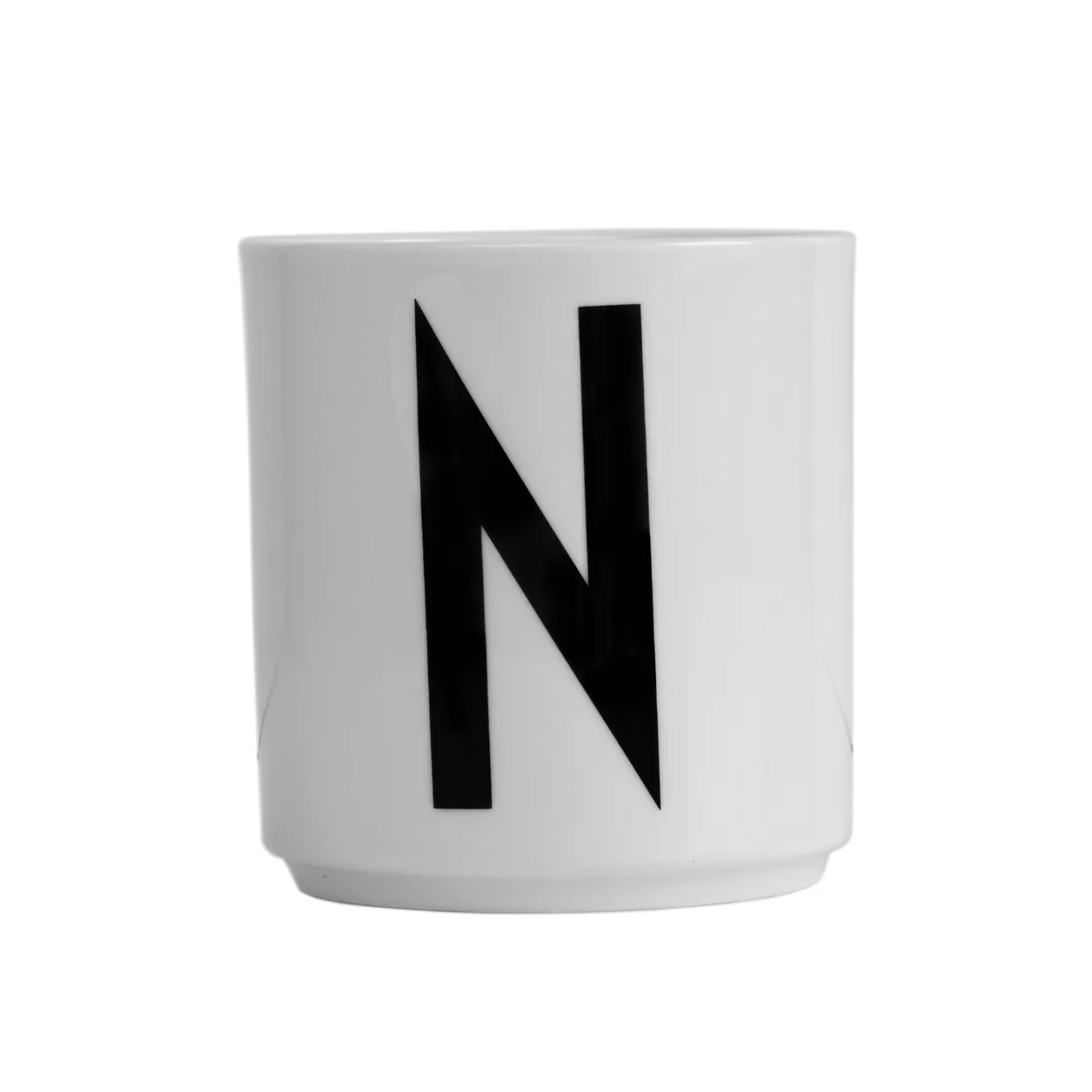 Design Letters cup N | Scandinavian Design | Coffee cups | White