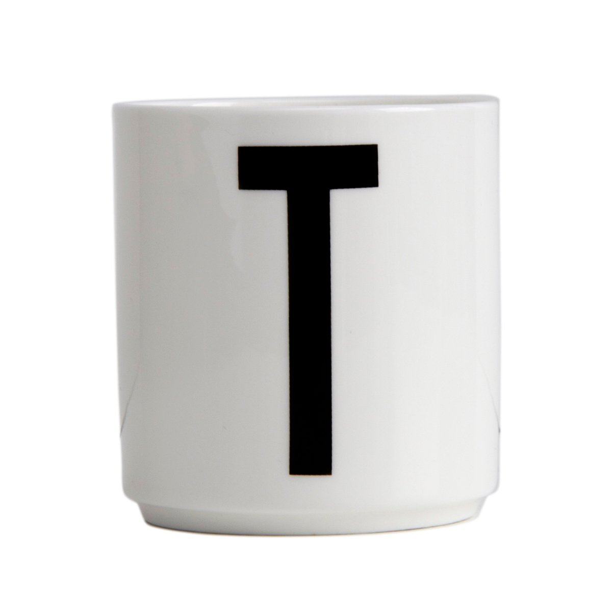 Design Letters cup T | Scandinavian Design | Coffee cups | Black