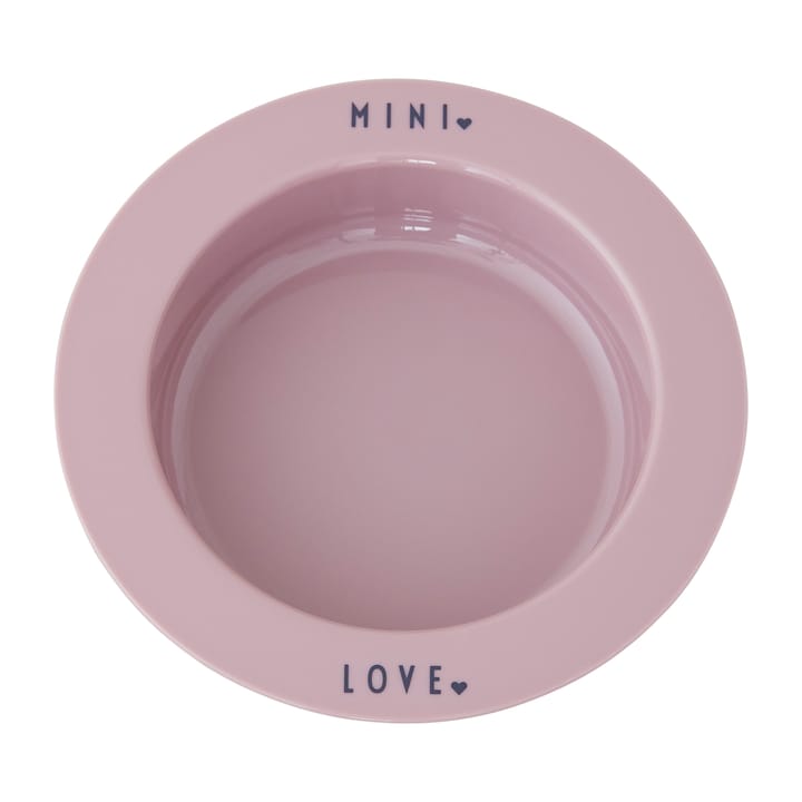 Design Letters deep  plate favourite mini - Lavender-love - Design Letters