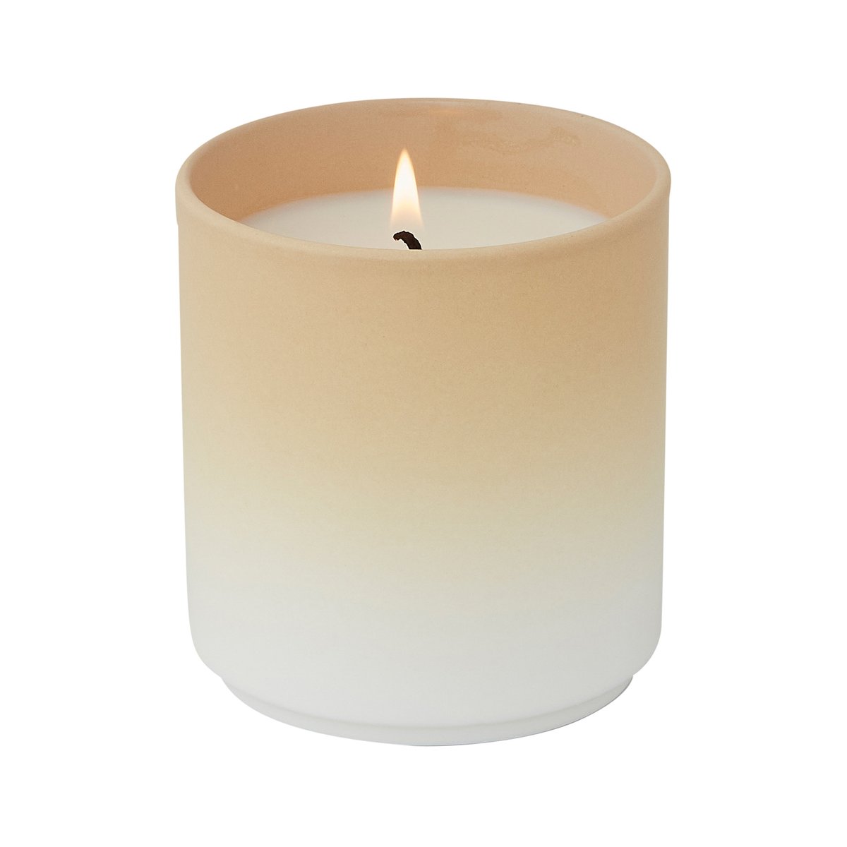 Design Letters dip dye scented o8 cm Beige | Scandinavian Design | Scented candles & diffusers | Beige