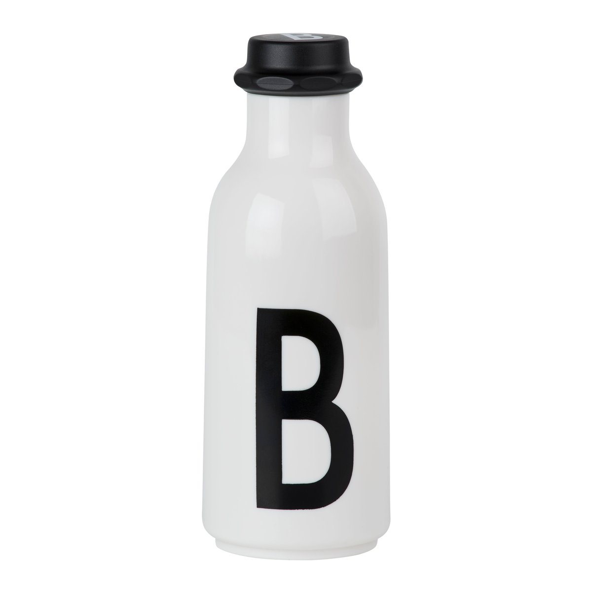 Design Letters drinking bottle B | Scandinavian Design | Water bottles | Black