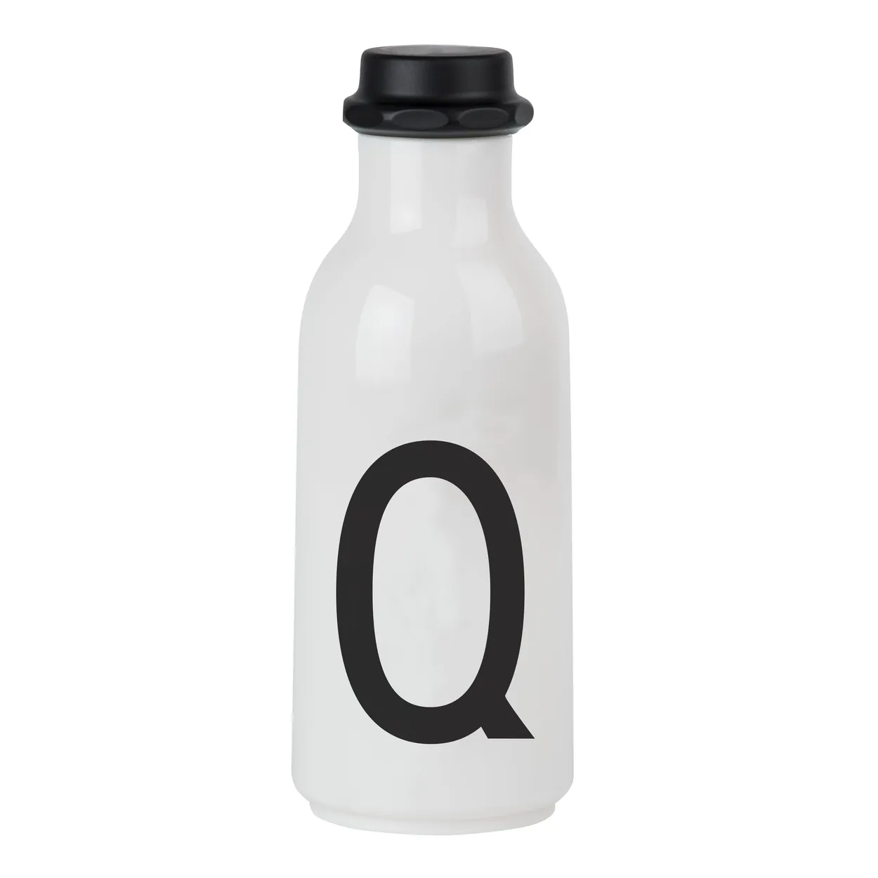 Design Letters Design Letters drinking bottle Q | Scandinavian Design | Water bottles | Black