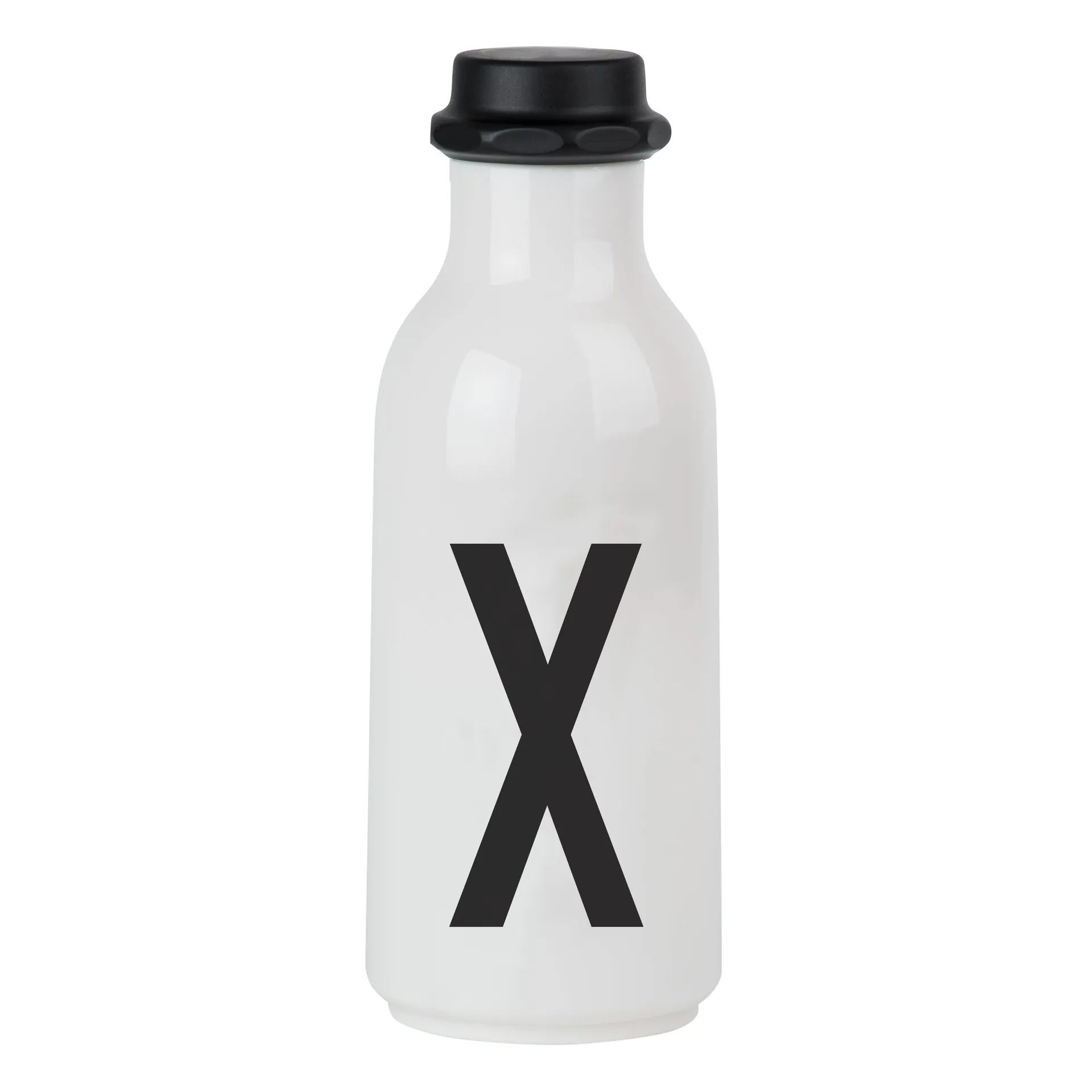 Design Letters drinking bottle, X Design Letters