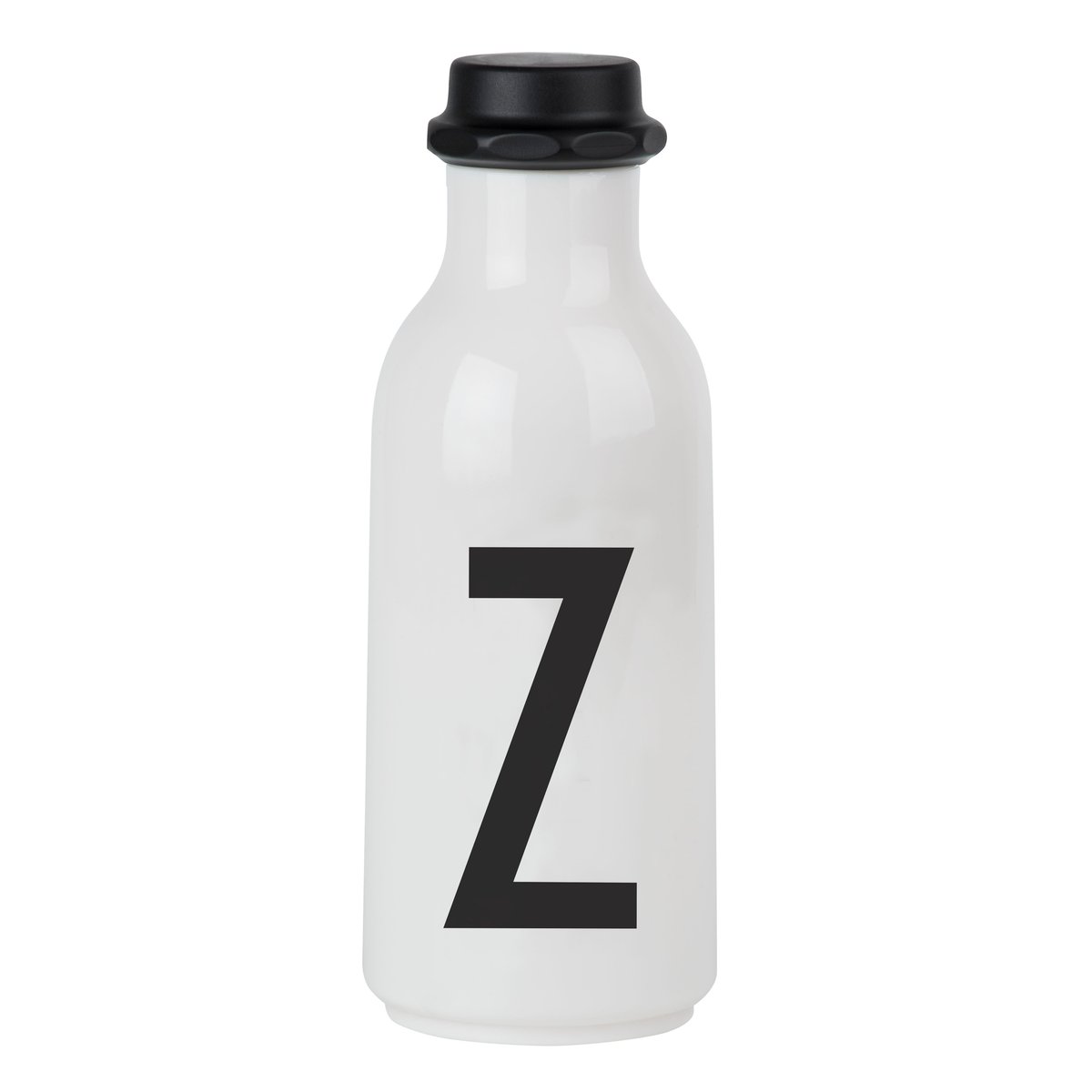 Design Letters drinking bottle Z | Scandinavian Design | Water bottles | Black