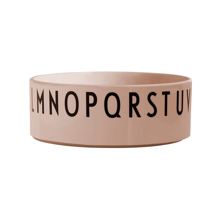 Design Letters Eat & Learn bowl - Nude - Design Letters