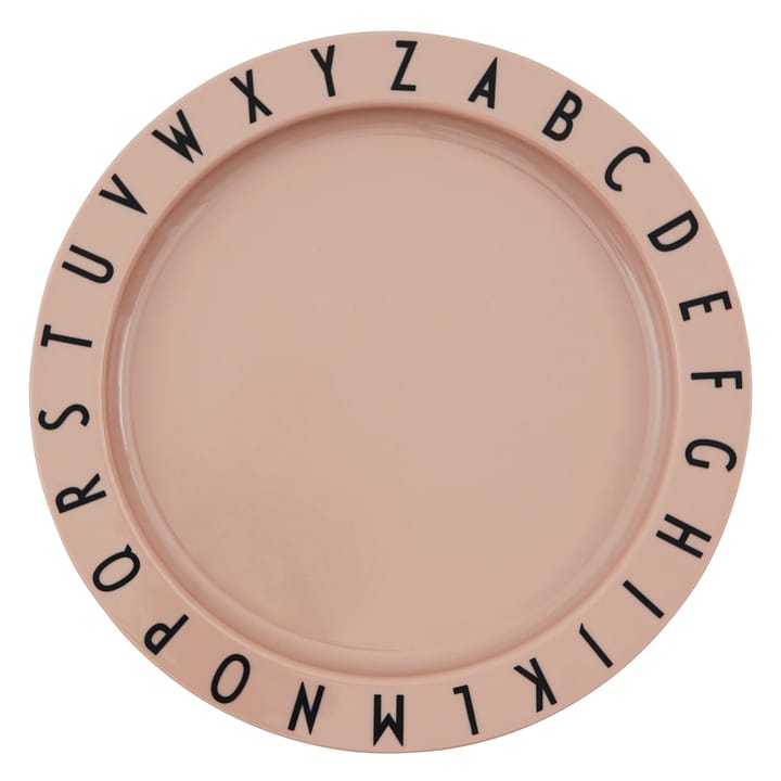 Design Letters Eat&Learn plate - Nude - Design Letters
