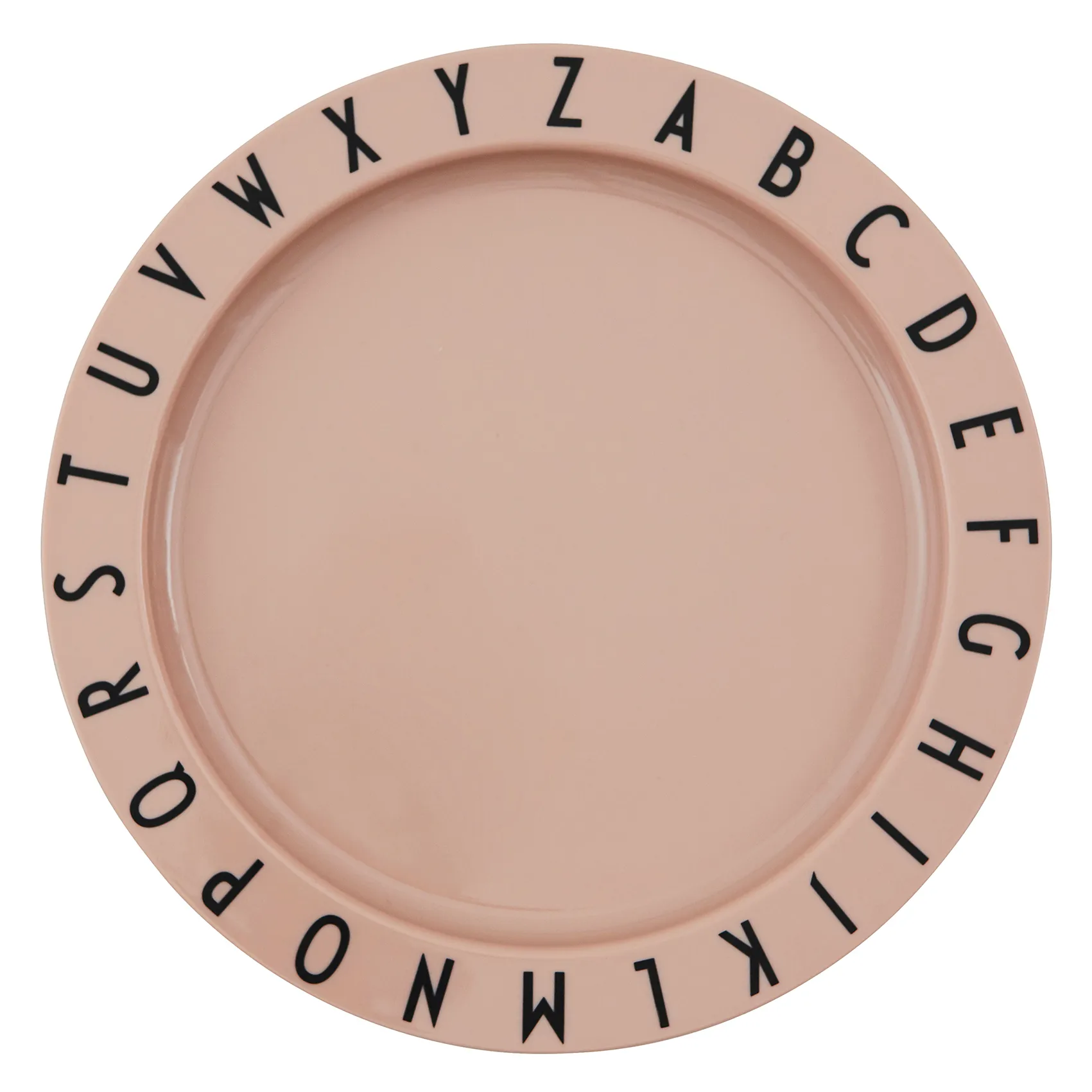 Design Letters Eat&Learn plate, Nude Design Letters