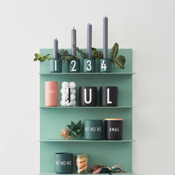 Design Letters espresso-cup green 4-pack - 4-pack - Design Letters