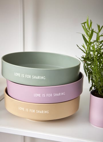 Design Letters favourite bowl large Ø22 cm - Beige - Design Letters