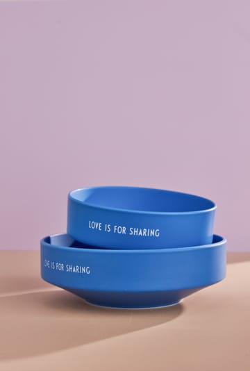 Design Letters favourite bowl large Ø22 cm - Cobalt blue - Design Letters