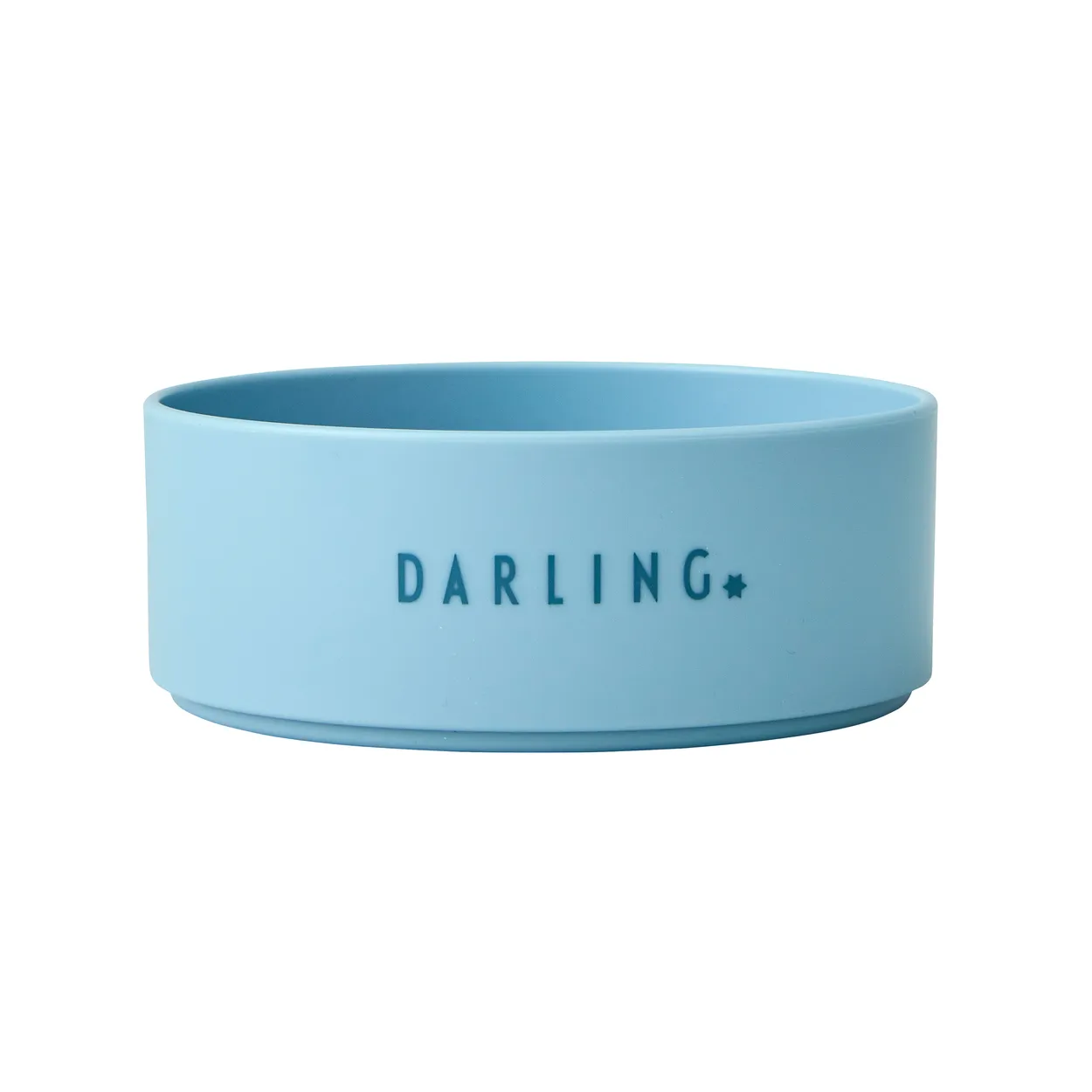 Design Letters favourite bowl mini Darling | Scandinavian Design | Children's tableware | Blue