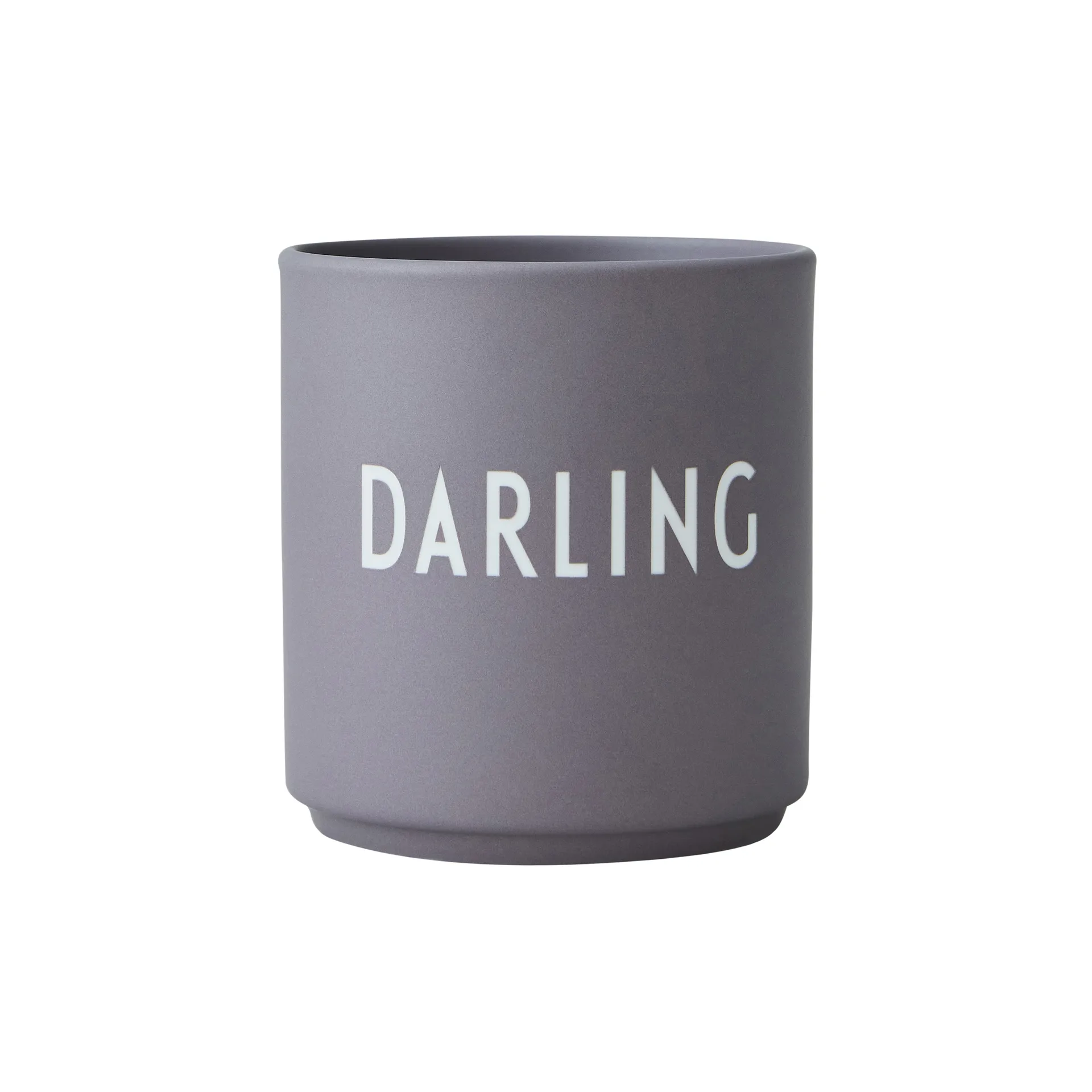Design Letters favourite cup 25 cl, Darling-purple Design Letters