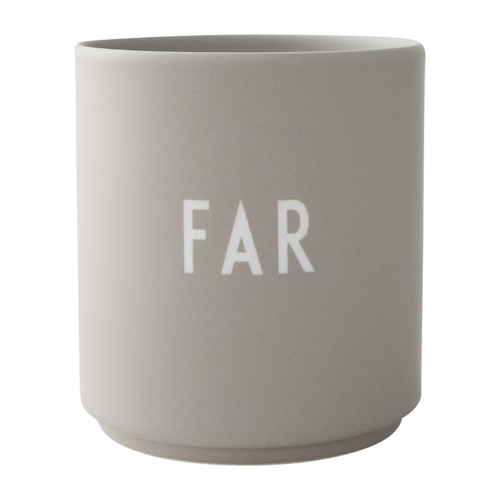 Design Letters favourite cup 25 cl - Far-grey - Design Letters