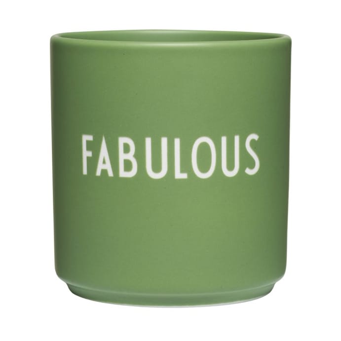 Design Letters favourite cup 25 cl - Green - Design Letters