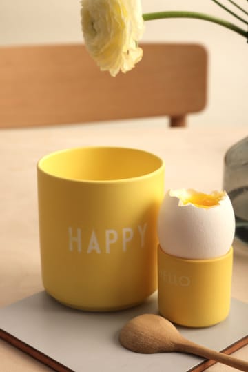 Design Letters favourite cup 25 cl - Happy-yellow - Design Letters