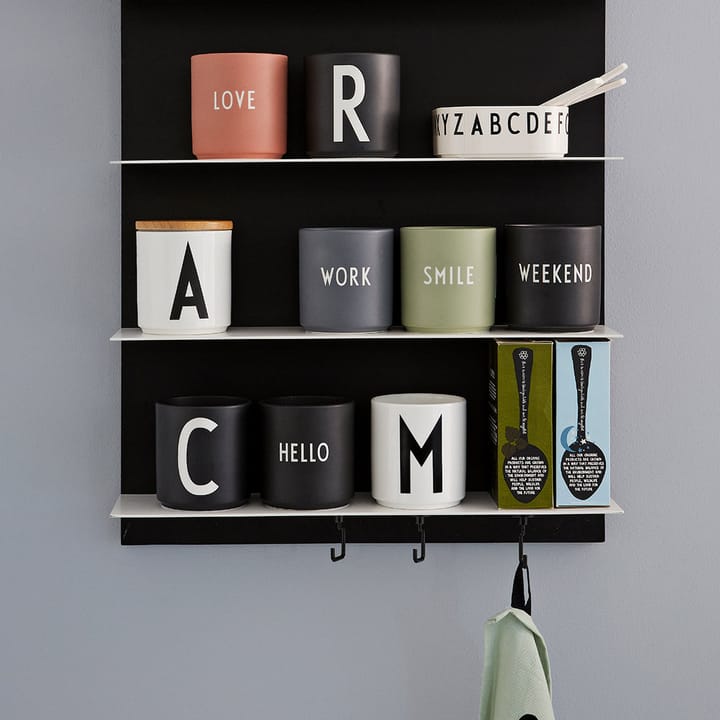 Design Letters favourite cup 25 cl - Hello-black - Design Letters