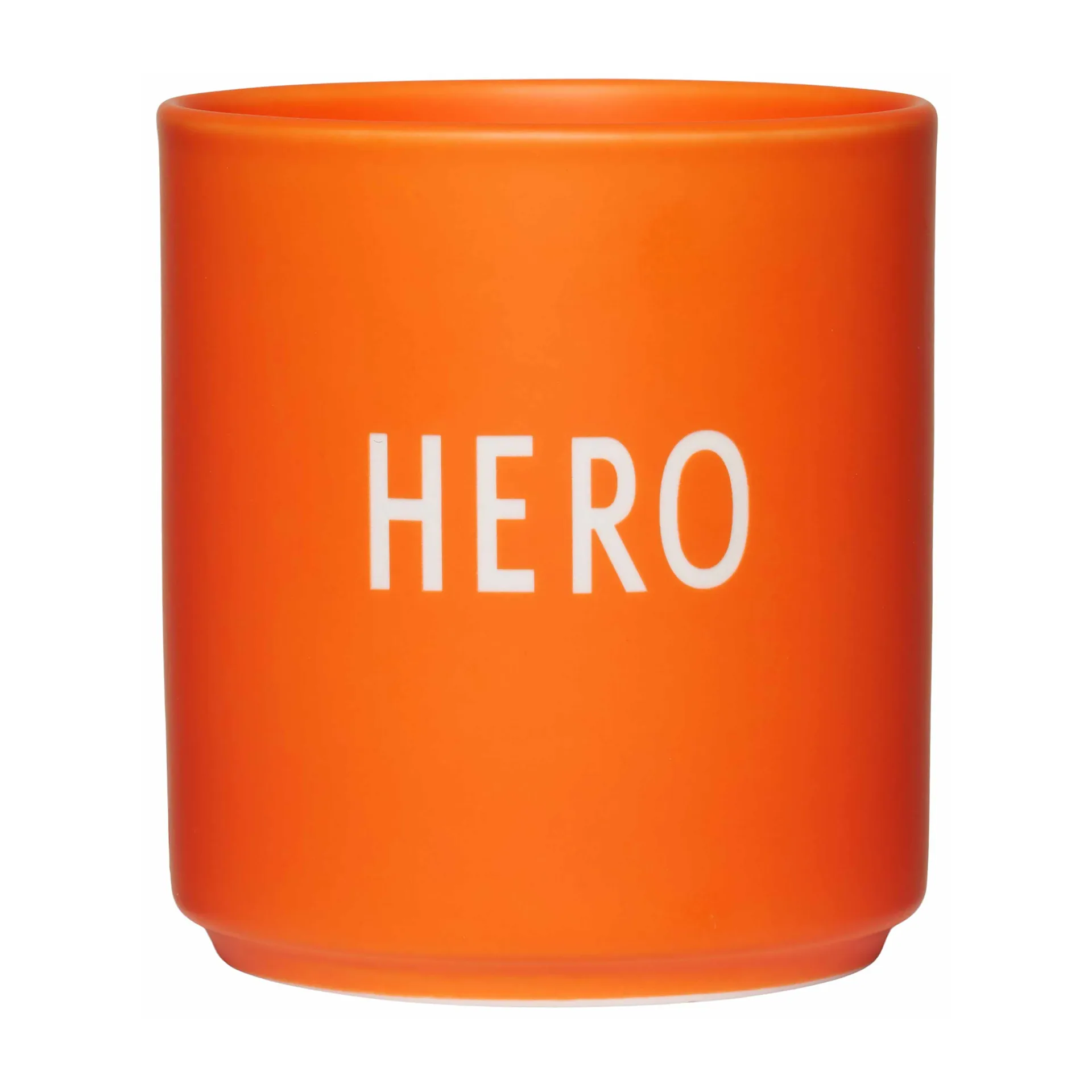 Design Letters favourite cup 25 cl, Hero-orange Design Letters