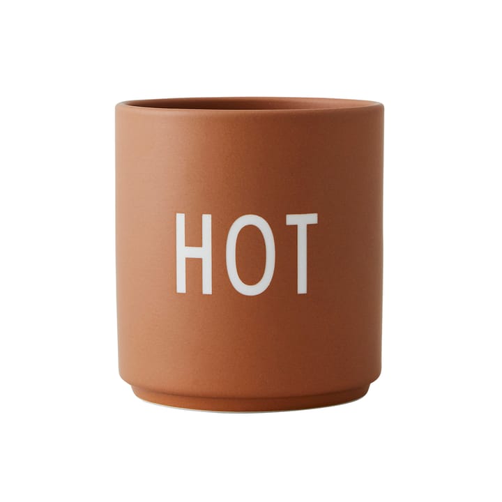 Design Letters favourite cup 25 cl - Hot (Brown) - Design Letters