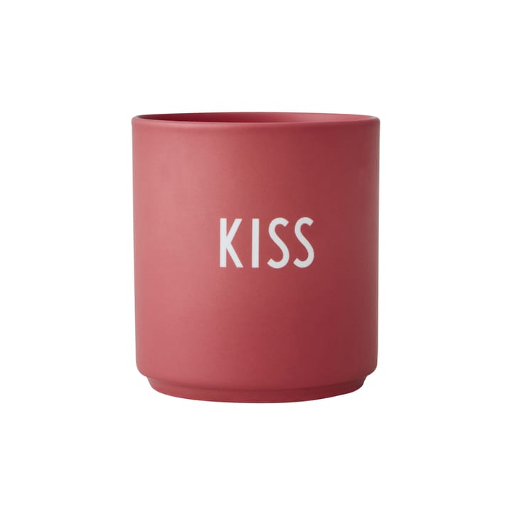 Design Letters favourite cup 25 cl - Kiss-rose - Design Letters
