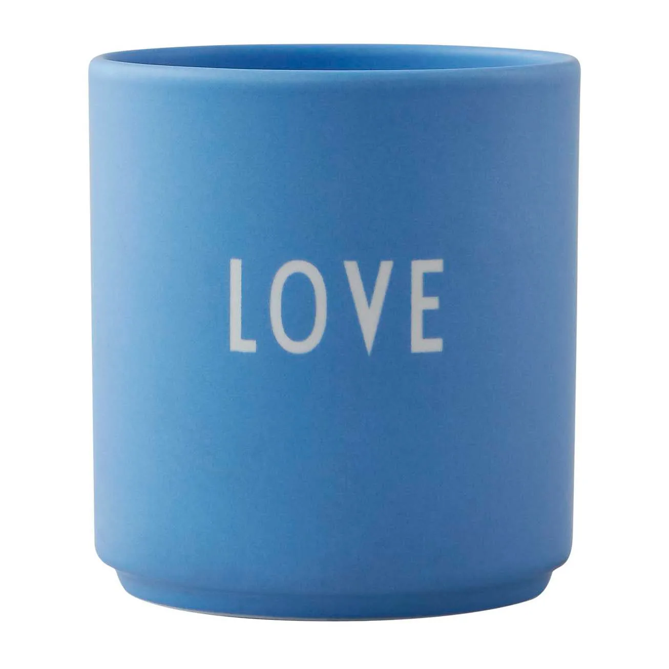 Design Letters favourite cup 25 cl, Love-sky blue Design Letters
