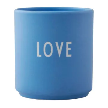 Design Letters favourite cup 25 cl - Love-sky blue - Design Letters