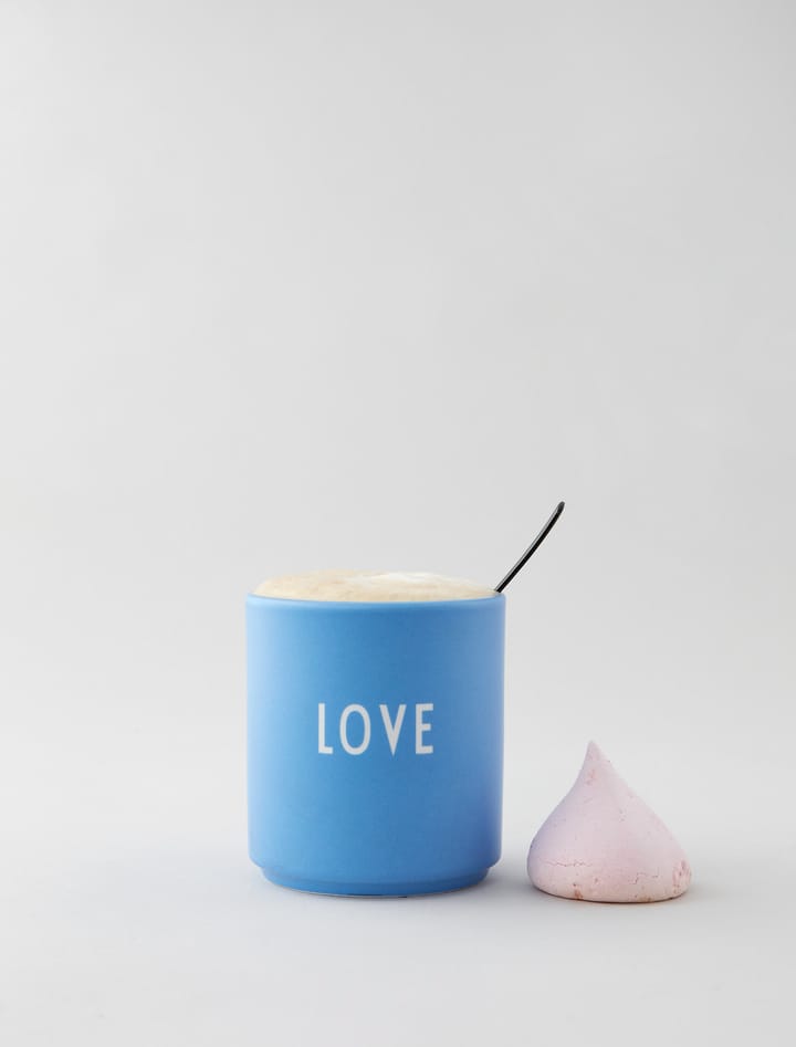 Design Letters favourite cup 25 cl - Love-sky blue - Design Letters