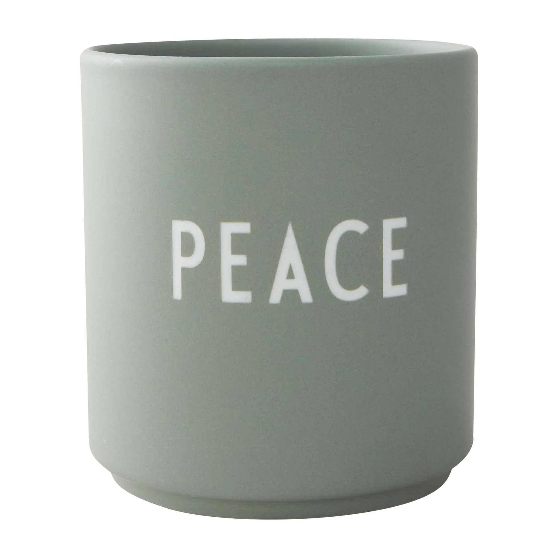Design Letters favourite cup 25 cl, Peace-green Design Letters