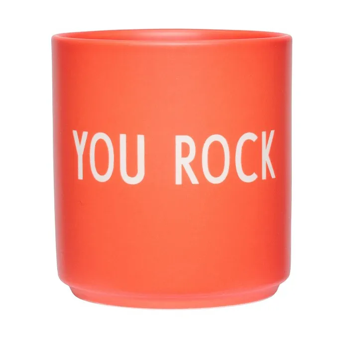 Design Letters favourite cup 25 cl, Red, Fashion Colour Collection Design Letters