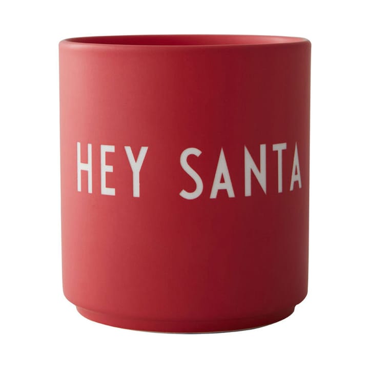 Design Letters favourite cup 25 cl - Santa-faded rose - Design Letters