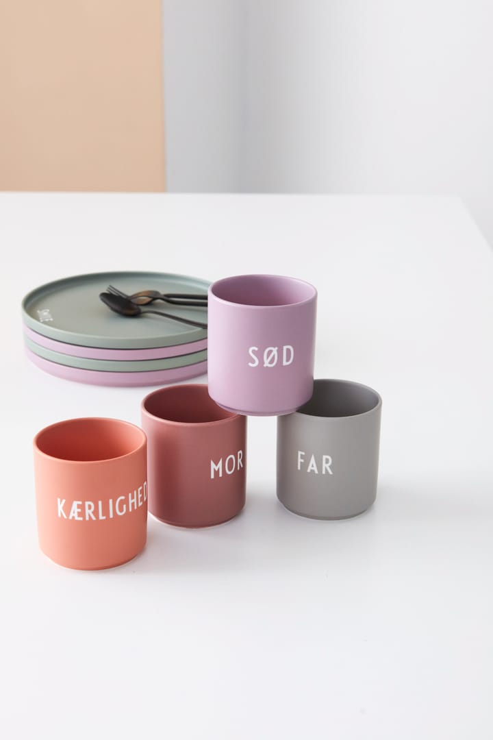 Design Letters favourite cup 25 cl - Sød-lavender - Design Letters