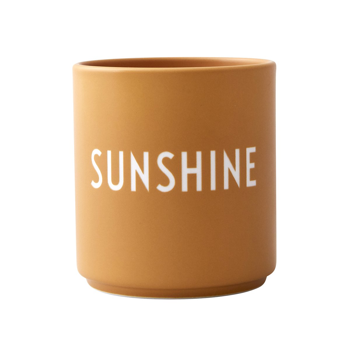 Design Letters favourite cup 25 cl Sunshine (Yellow)